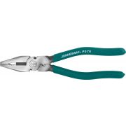 P079 Пассатижи многофункциональные, с ПВХ рукоятками, 220 мм