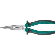 P1118 Длинногубцы прямые с двухкомпонентными рукоятками, 200 мм