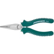 P116 Длинногубцы прямые, многофункциональные, с полимерными рукоятками, 160 мм