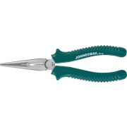 P118 Длинногубцы прямые, многофункциональные, с полимерными рукоятками, 200 мм