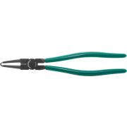 P18012B Щипцы изогнутые для стопорных колец удлиненные с ПВХ рукоятками, сжим, 85-165 мм, 3.5-4.0 мм, 310 мм