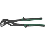 P28212 Клещи переставные с реечной регулировкой, коробчатым захватом и двухкомпонентными рукоятками, 300 мм, 0-46 мм