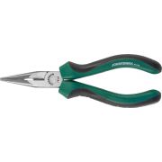 P8106 Длинногубцы прямые со скрытой пружиной и двухкомпонентными рукоятками, CrMo, 160 мм