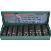 S03AD3108S Набор головок торцевых ударных глубоких 3/8