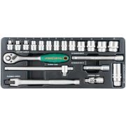 S04H3120S Набор головок торцевых 3/8