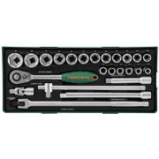 S04H4524SP Набор головок торцевых 1/2