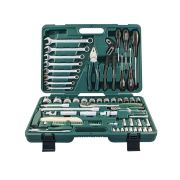 S04H52477S Набор инструмента универсальный 1/4«, 1/2»DR, 77 предметов