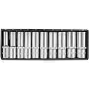 S04HD411S Набор головок торцевых глубоких 1/2