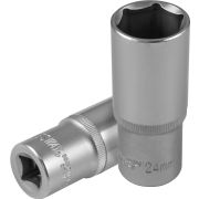 S04HD4124 Головка торцевая глубокая 1/2
