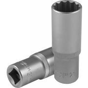 S04HD4721 Головка торцевая глубокая 12-гранная 1/2