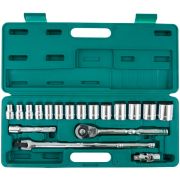 S05H4219S Набор головок торцевых дюймовых 1/2«DR, SAE 3/8»--1-1/4