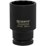 S23S2230 Головка торцевая ударная глубокая 12-гранная 1/2