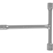 S41H0812 Ручка Т-образная 3-стороняя с торцевыми головками, 8,10,12 мм, L-130-140 мм