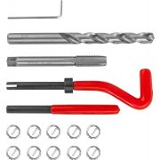 TRIS10125 Набор для восстановления резьбы M10x1.25, 15 предметов