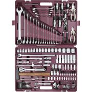 TS128 Набор инструмента универсальный 1/4«, 1/2»DR, 128 предметов