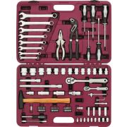 UTS0077MP Набор инструмента универсальный 1/4«, 1/2»DR с головками торцевыми MultiProf, 77 предметов