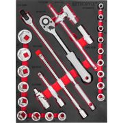 UTS26STE Набор торцевых головок 1/2