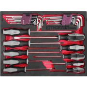 UTS28STE Набор отверток и торцевых ключей в EVA ложементе 280х375 мм, 28 предметов