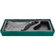 W45308SP Набор ключей гаечных комбинированных трещоточных в ложементе, 8-19 мм, 8 предметов