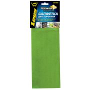 ZM107 Салфетка ДВУСТОРОННЯЯ  из микрофибры, 35х35 см.