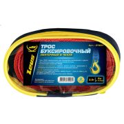 ZT401 Трос буксировочный ленточный 3,5 тонны с 2 крюками в чехле