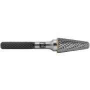 TRRBL10250670-2  Борфреза твердосплавная коническая с радиусным торцом, тип L, 10 мм, двойная насечка, в боксе