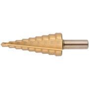 Сверло ступенчатое HSS по металлу 9 ступеней 4-20мм MOS 36382М