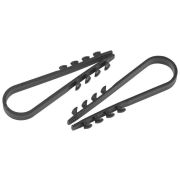 Дюбель-хомут 19-25мм для круглого кабеля NO-224-561 черн. (уп.10шт) Эра Б0066259