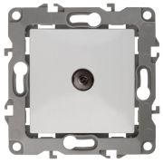 Розетка телевизионная одиночная TV 1мод. Эра12 12-3101-01 IP20 бел. Эра Б0014705