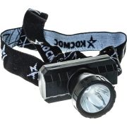 Фонарь аккумуляторный налобный XPE 3Вт литиевый аккум. 0.8А.ч ЗУ Micro USB шнур (в компл.) КОСМОС KocAcHead3W