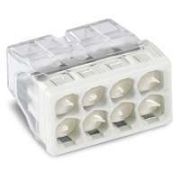 Клемма 8-и проводная 8х(0.5-2.5мм) для распред. коробки (с контактн. пастой «Alu-Plus») WAGO 2273-248