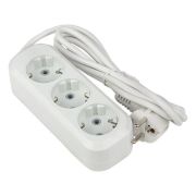 Удлинитель 3х3м с заземл. 16А IP20 Эксперт 3.0кВт ПВС 3х1 PROxima EKF UBA16-310-3-03