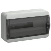 Корпус КМПн-18 TEKFOR IP65 черн. прозр. дверь пластик. IEK TF5-KP72-N-18-65-K03-K02